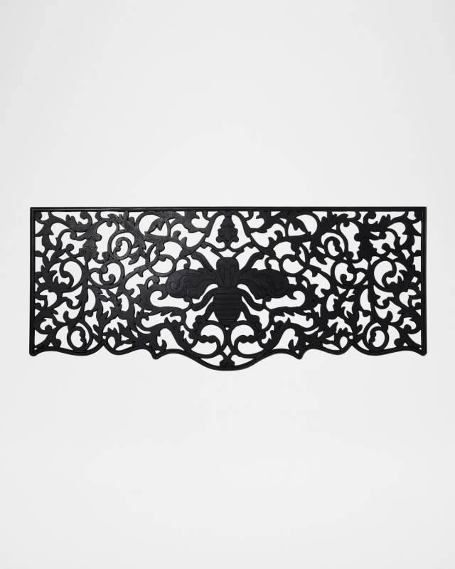 Queen Bee Rubber Double Door Mat